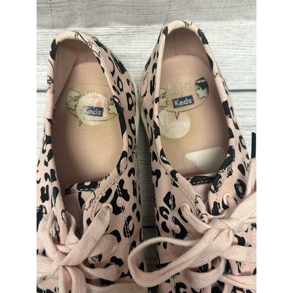 KEDS Betty and Veronica Pink Canvas Sneakers Women’s Sz 9.5 - Picture 6 of 13